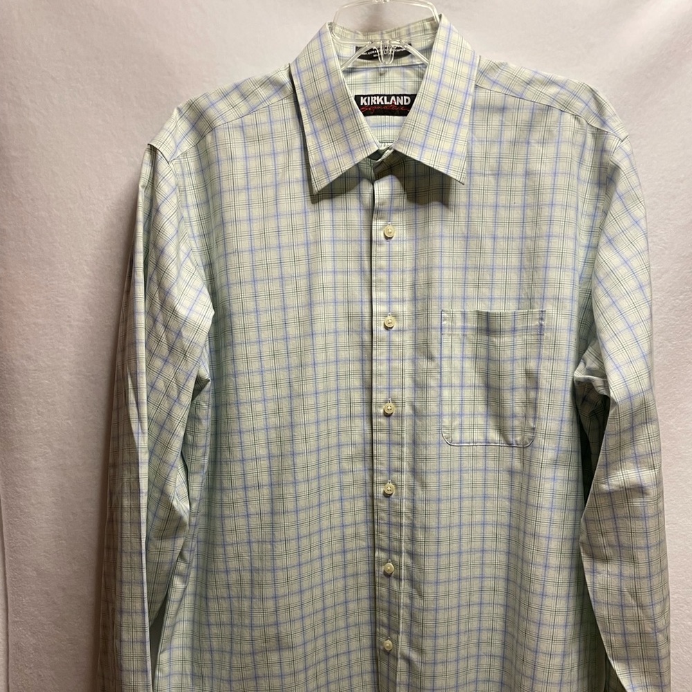 Kirkland‎ Men’s 16 1/2 Long Sleeve Plaid Button Up Shirt
Easter, Casual, Work